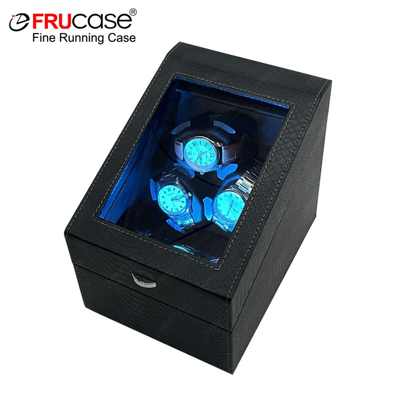 FRUCASE PU Watch Winder for automatic watches automatic