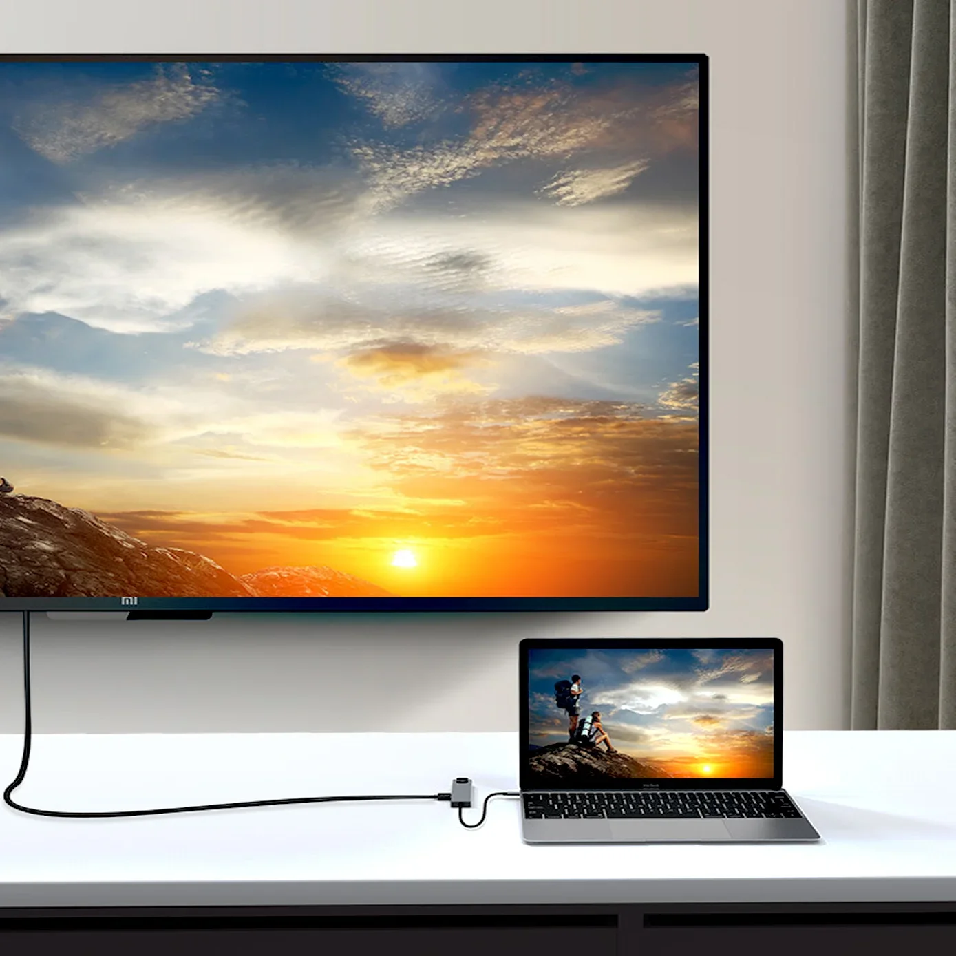 Thunderbolt 3 Docking Station Laptop Adapter With PD SD TF RJ45 For Macbook Air M1 iPad Pro - Image 4