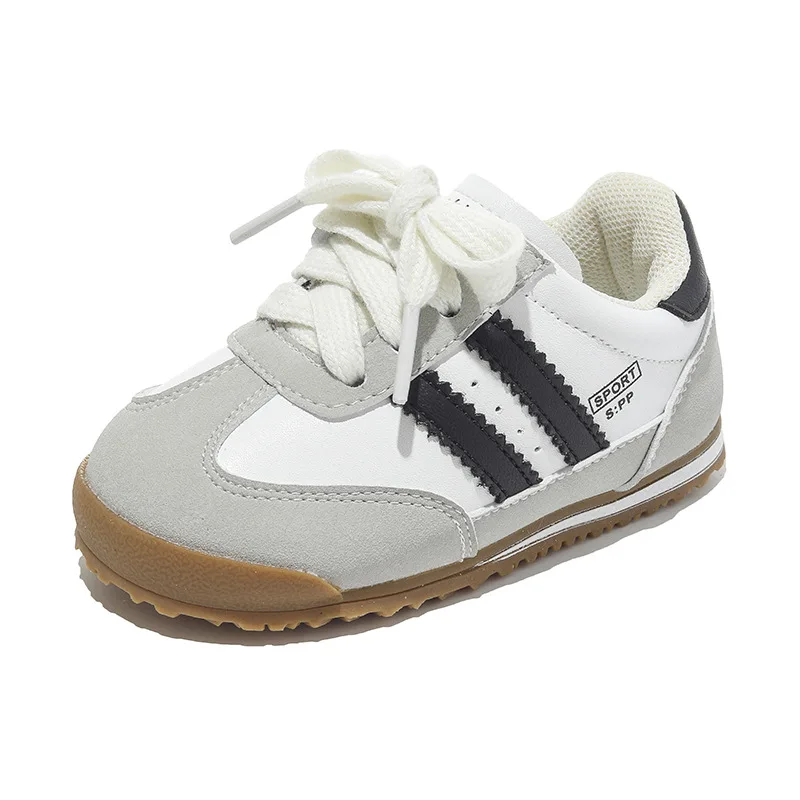 Spring Autumn Kids Casual Shoes Fashion Boys Girls Board Shoes Breathable Little Kids Sports Shoes Fashion Sneakers 6