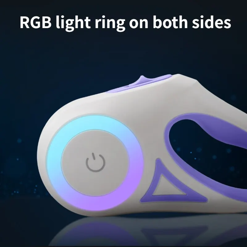 Automatic Retractable Dog Leash Dog Leash Pet Accessories 5M/3M LED Flashlight Pet Leash Retractable Lighted Night Outdoor Walking Non-Slip Handle Dog Supplies