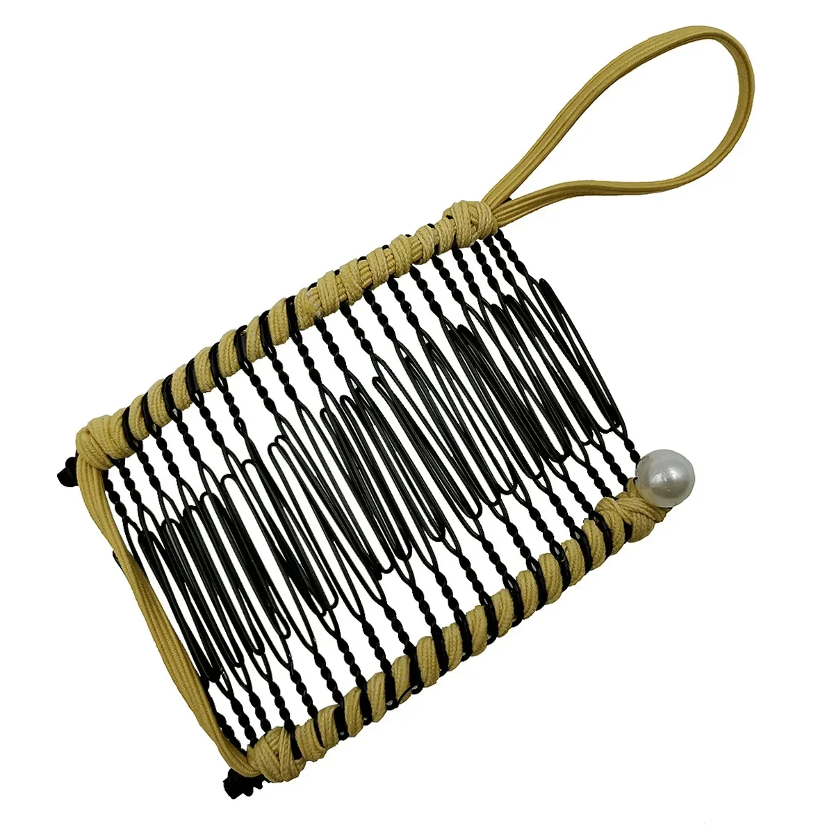 Magic Vintage Banana Hair Comb Lazy Hair Clips Braiders Flexible Stretchable Double Slide Insert Combs Hairpins Hair Accessories 4