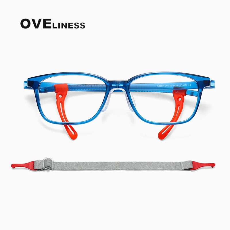 Optic Glasses Frame boy girl Kids Child Ultra light TR90 Silica prescription Eyeglasses With Myopia Glasses Spectacle Frames