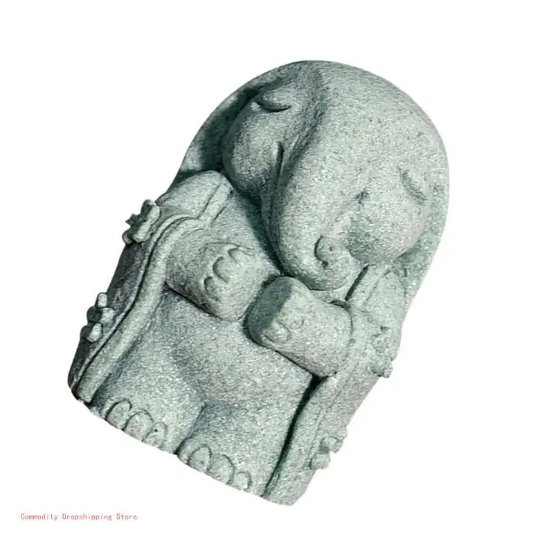 Jizo-Monk Landscape Hideouts Statue, Plastic Aquariums, Art Crafts, Landscaping Ornaments