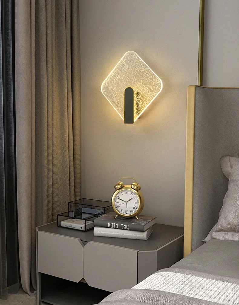 Description Picture 6 of itemLED Ligths Wall Lamp Modern Minimalist Led Wall Sconces for Living Room Decor Bedroom Corridor Aisle Balcony Lighting Fixture