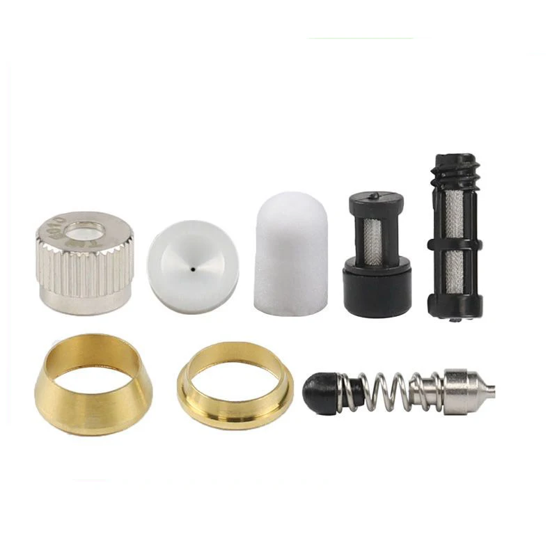 100pcshighpressurespraynozzlefilterceramicnozzlepiecespring