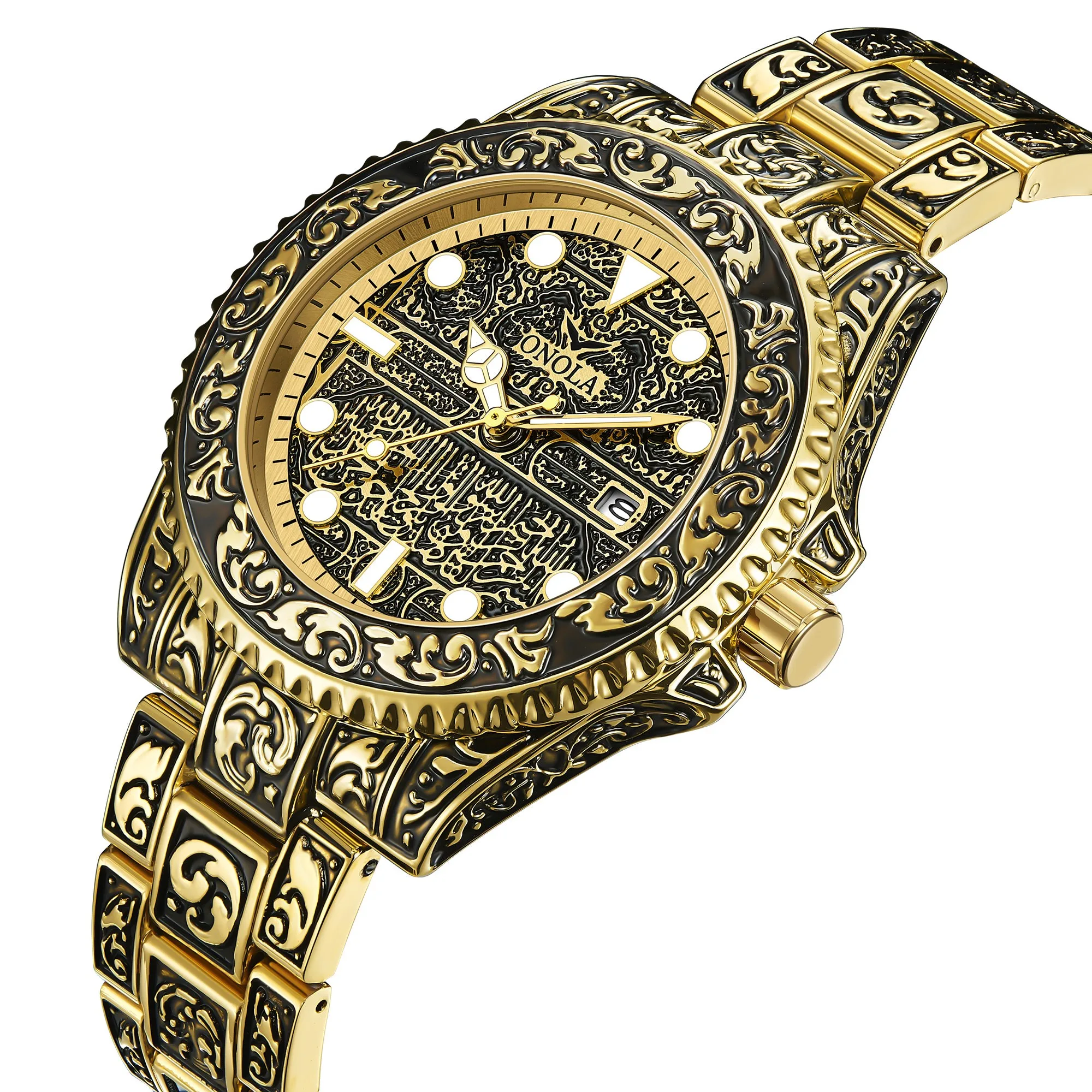 Brand Luxury Quartz Classic Watch Male Fashion Cusual Wrist Best Watch ONOLA Waterproof Vintage Simple Designer Men Watches