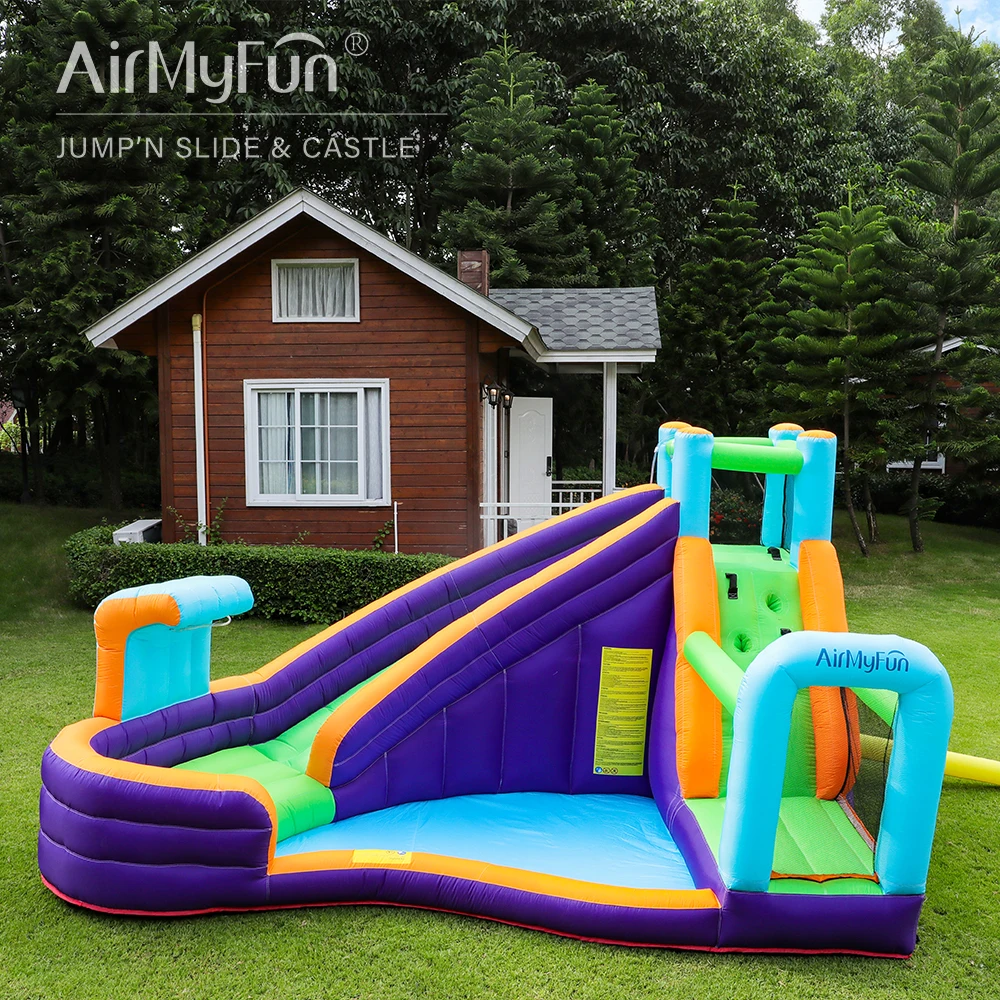

Airmyfun Fun Air Outdoor Toys Water Slides Inflatable Bounce House Bouncy Castle For Kids