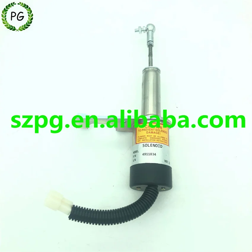 4911834 Fuel Shutoff Solenoid 12V Truck Engine Flameout Solenoid Valve