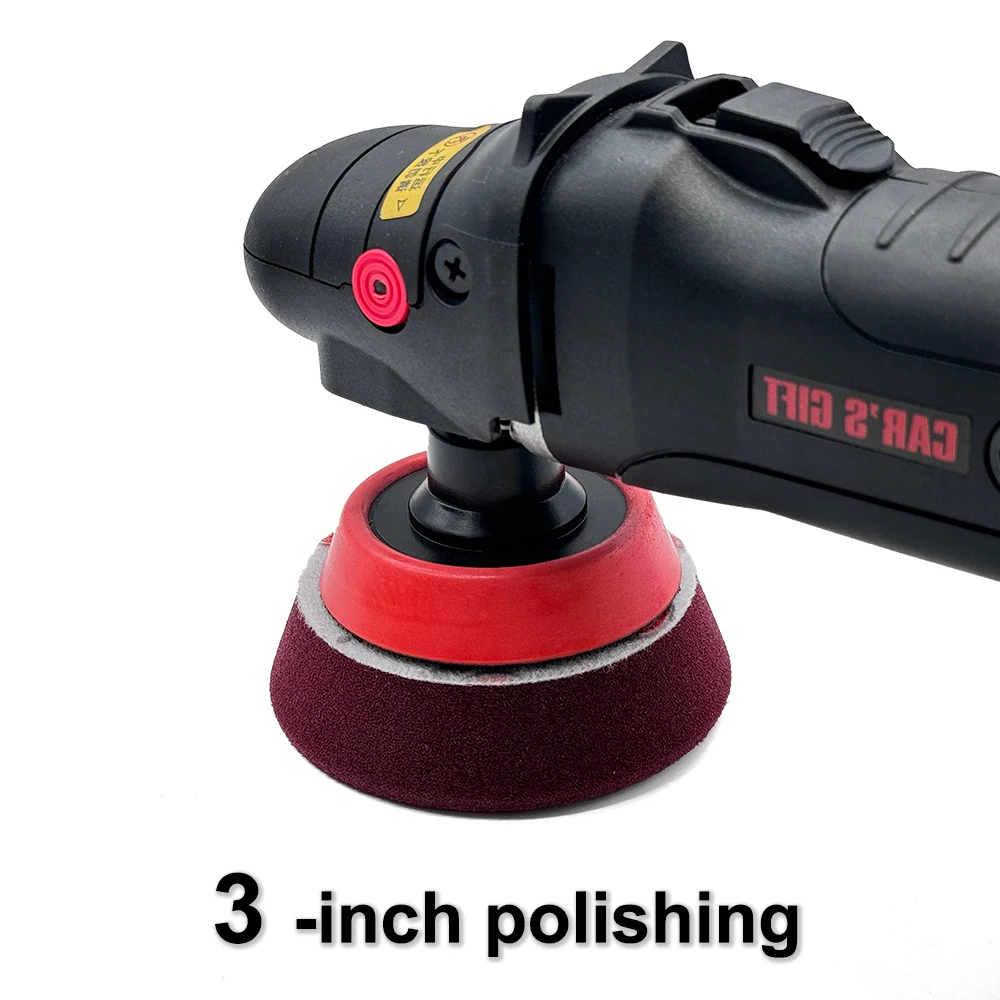 AUTOBRIGHT 3inch car polishing sponge pads professional polishing machine for processing Wax Compound Multi Hardness Foam disc