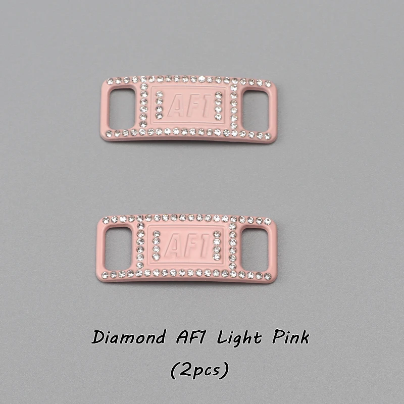 Luxury Rhinestone Shoe Charm Accessories - Metal Buckle and Lock