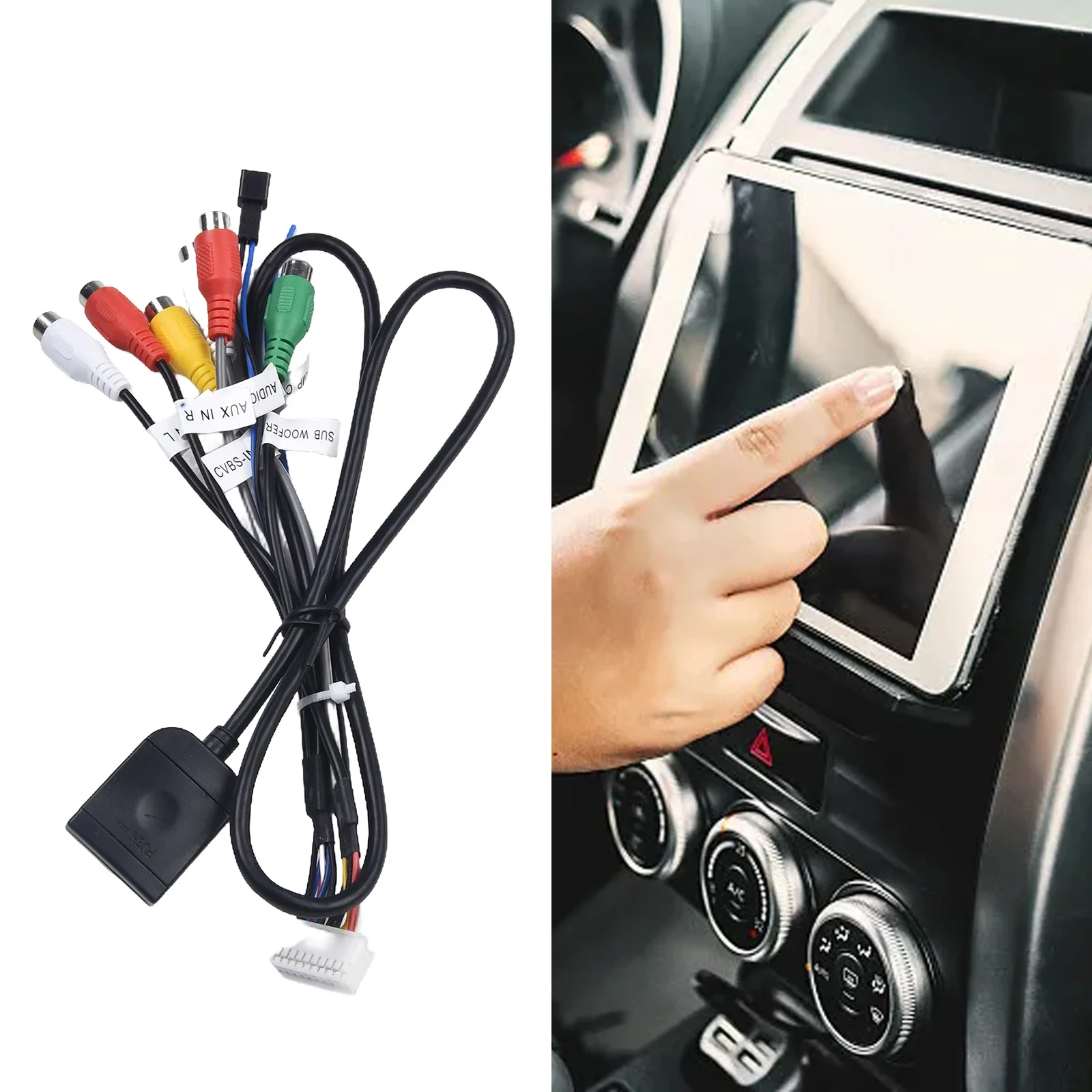 Radio Cooling Fan Interface Sim Card Slot Adapter 20pin Cable Connector For Car Radio Multimedia GPS radio adapter cable connector