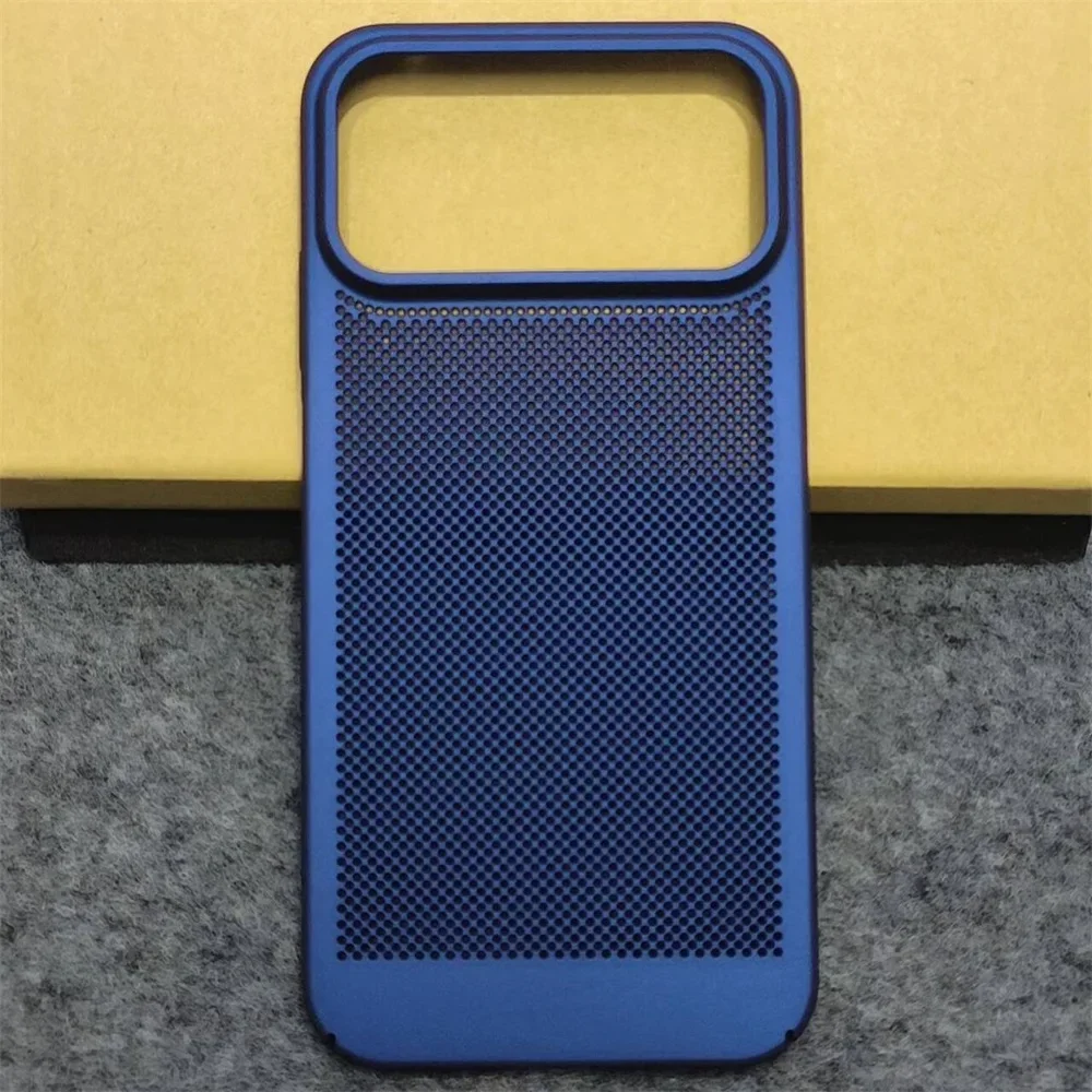 Matte Hard Phone Case - Ultra Thin Breathable Mesh Shockproof Protective Cover