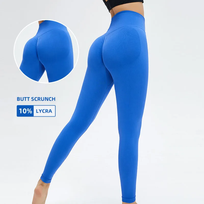 

Leica Butt Scrunch Seamless Sport Fitness Booty Leggings Women High Waist Tummy Control Workout Gym Leggings Yoga Pants