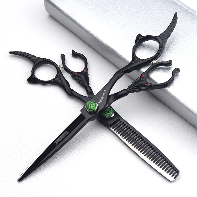 CNC Japanische Friseurscheren-Set Professionelles Barbier-Scheren-Kit für Friseur Haarschnitt Styling – Detail 23