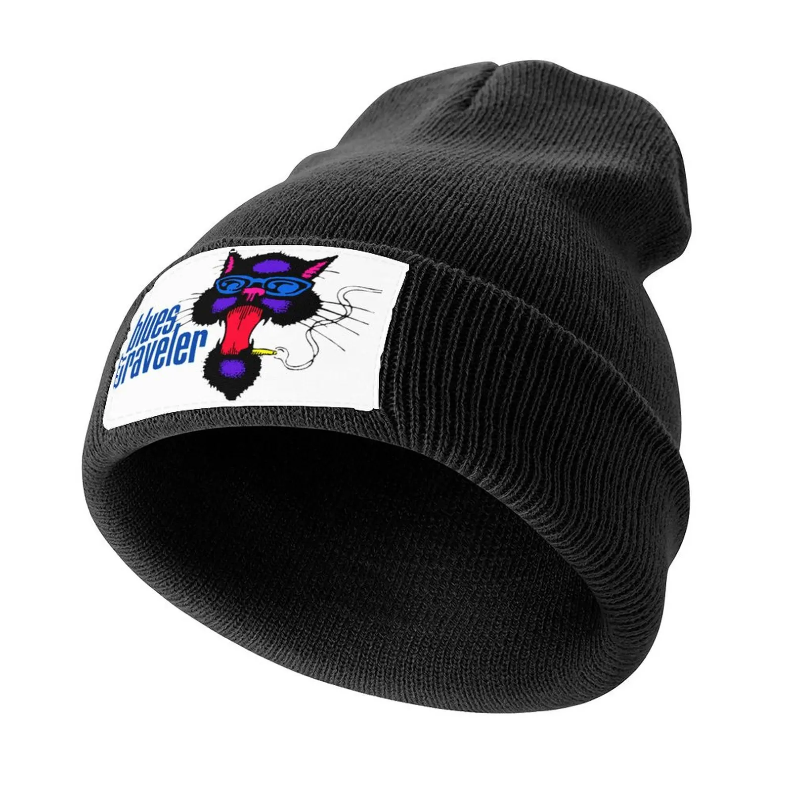 

SMOKER CAT BLUES TRAVELER Knitted Cap Kids Hat Sports Cap Caps For Men Women's