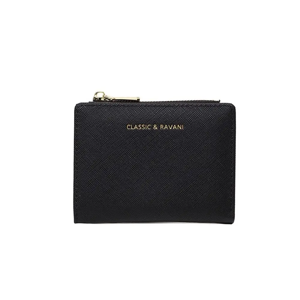 Women's Short Wallets PU Leather Female Card Holder Wallet Luxury Brand Ladies Small Zipper Wallet with Coin Purse 6