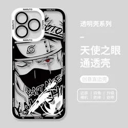 Anime - Inspired Transparent Soft Phone Case - Narutos, Minatos & Madaras Design - iPhone 16e 17 e (TSY - WMX51A1)