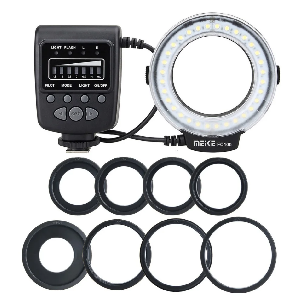 Mcoplus Fc100 Macro Led Ring Flash Light For Sony A7s A7ii A6300 A6000