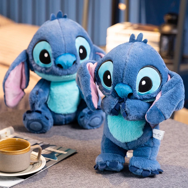 Disney Stitch Doll Plush Toy Decompression Doll Children's Plush Toy Unzip  Doll Stitch with Moving Ears Birthday Present - AliExpress