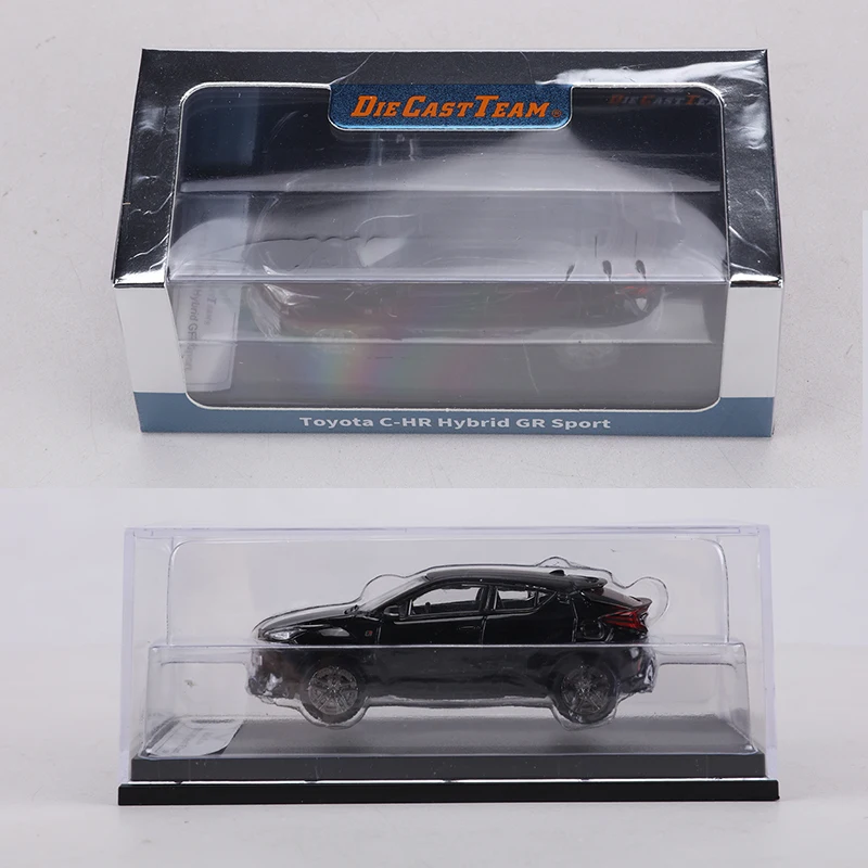 Premium 1:64 Black Hybrid GR Sport Model Car Replica