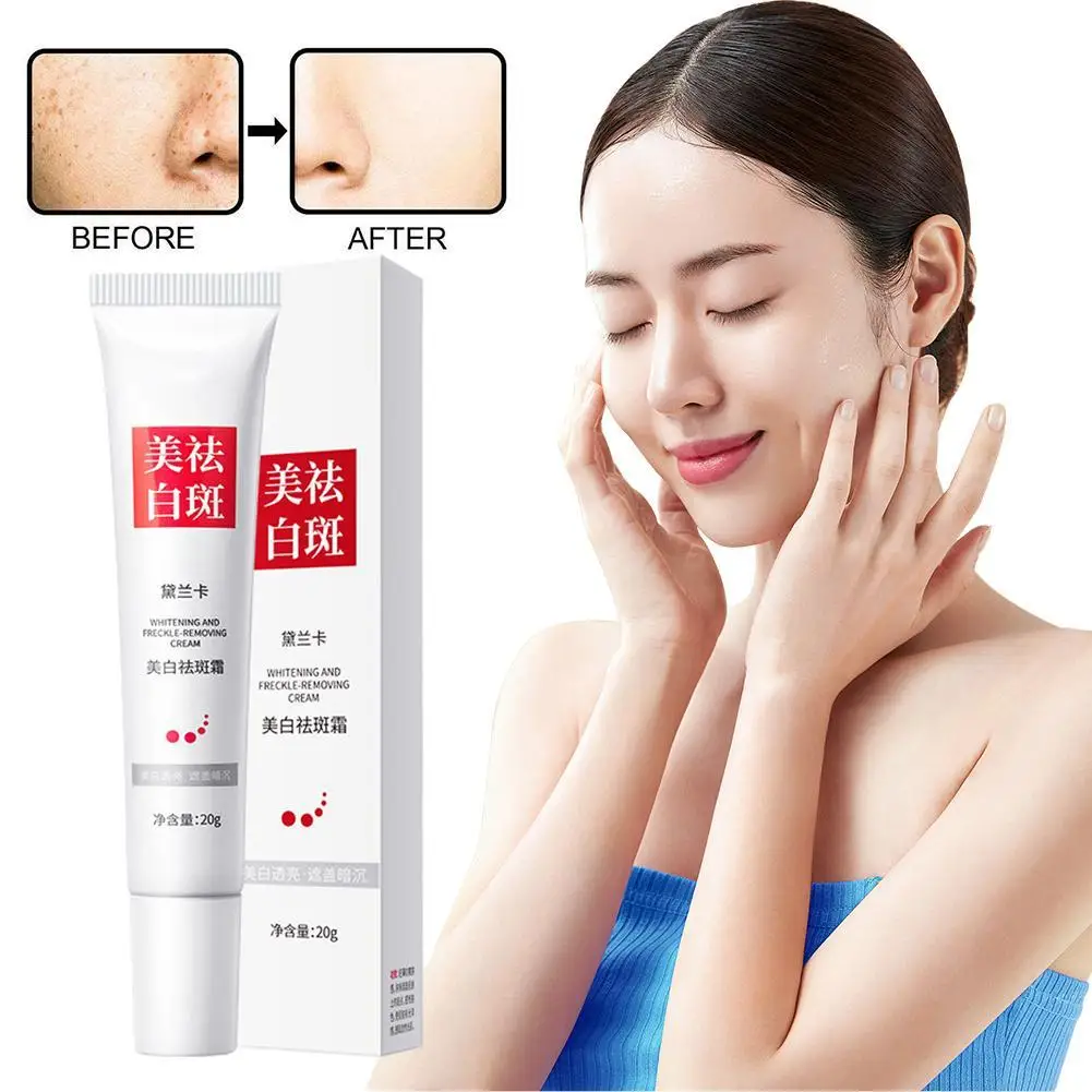 

20g Whitening And Spot Removing Cream Brightens Skin Tone Lightens Spots Brightens Moisturizes And Moisturizes Facial Skin Care