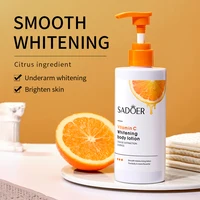 Lotion pour le corps à la vitamine C, crèmes blanchissantes, exfoliantes, pour les jambes, les bras, le dos, crème de soin pour la peau, pour femmes et hommes 3
