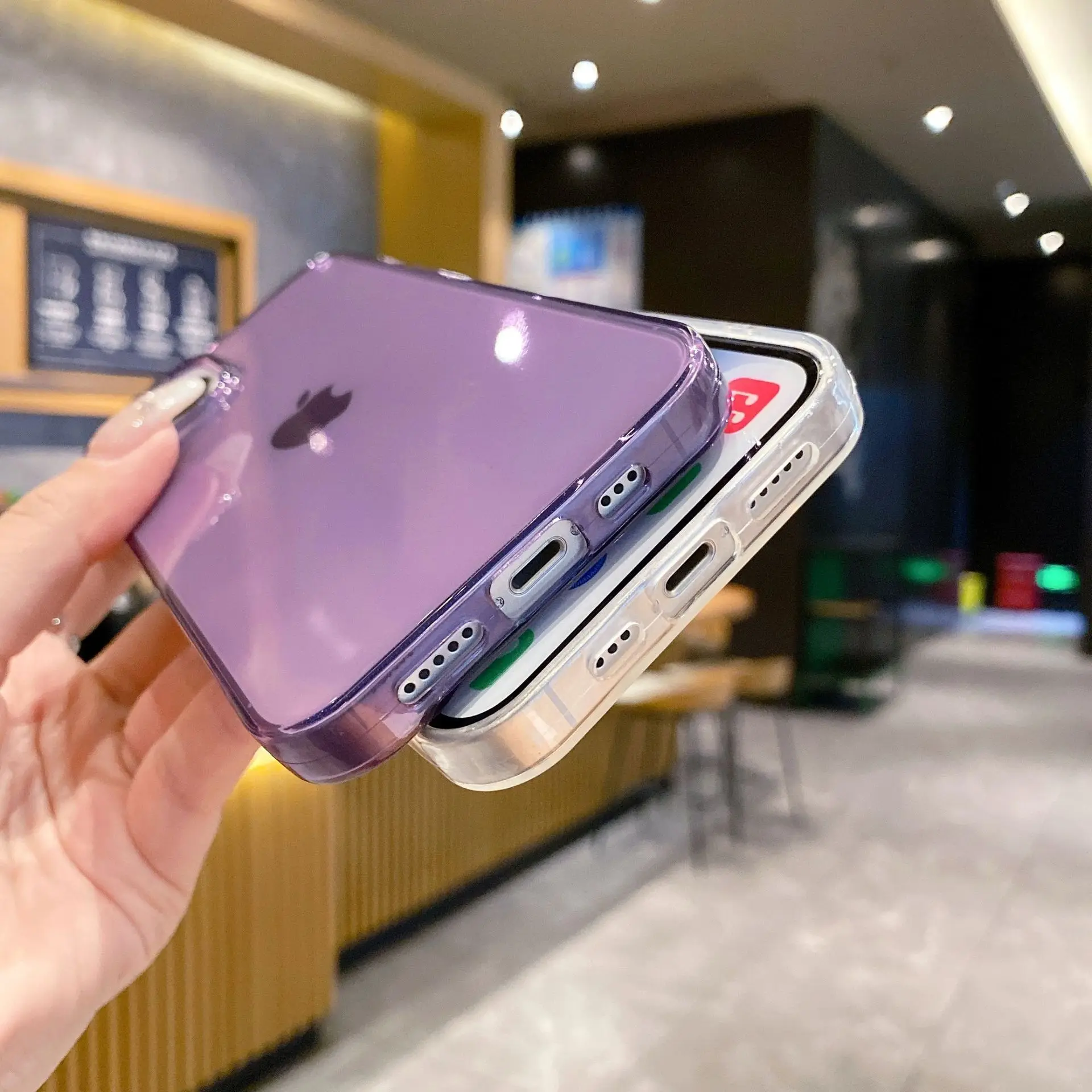 Ultra-Clear Soft Thin Shockproof Phone Case Cover