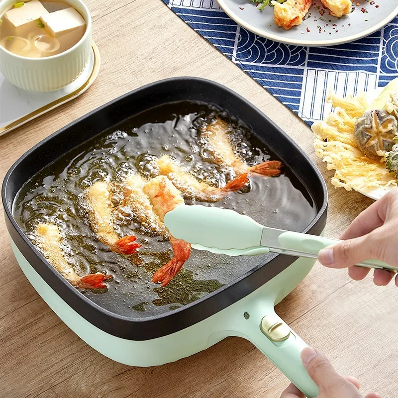 

220V 2L Non-stick Electric Frying Pan Multi Cooker Pancake Baking Pot Household Crepe Maker Baking Pan Frying Machine