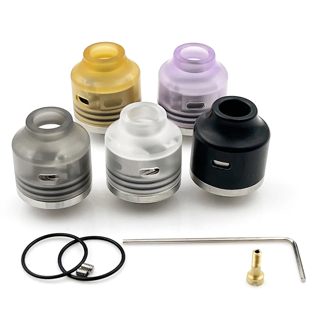 RunVape Wasp Nano RDA 22mm with 510 BF Squonk Pin atomizer tank for coils & atomizers - gallery image 3