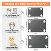 VIKAMA Pet Diatom Mud Floor Mat Dog Bowl Mat Cat Absorbent Bowl Mat Pet Food Leakage Prevention No-Wash Mat 6