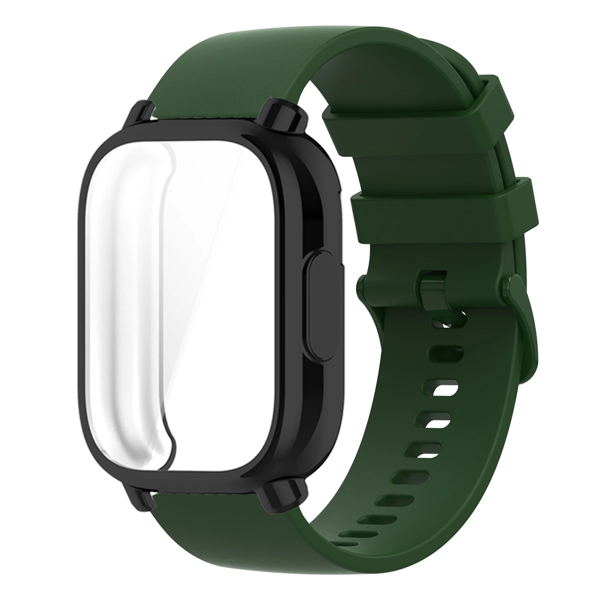 Silicone Strap with Protective Case