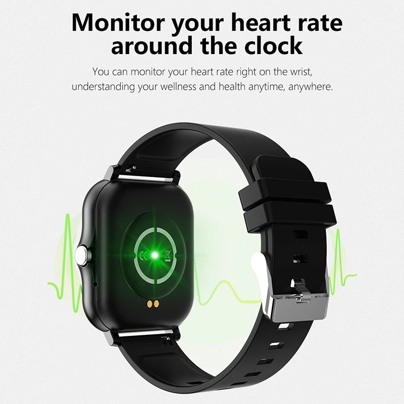 HOMEFISH Smart Watch Android Phone 1.44 Inch Color Screen Bluetooth