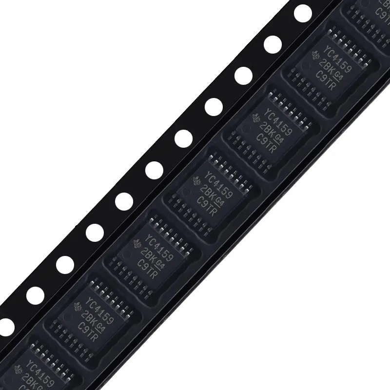 TSSOP-16 마킹 아날로그 스위치 IC, 쿼드 SPDT 아날로그 스위치, TS3A44159PWR, YC4159, 0.2Ohm, 로트당 10 개
