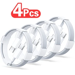 4 - Pack 120W USB - C Fast Charging Cables - 4Pcs 2m (USB C to USB C)