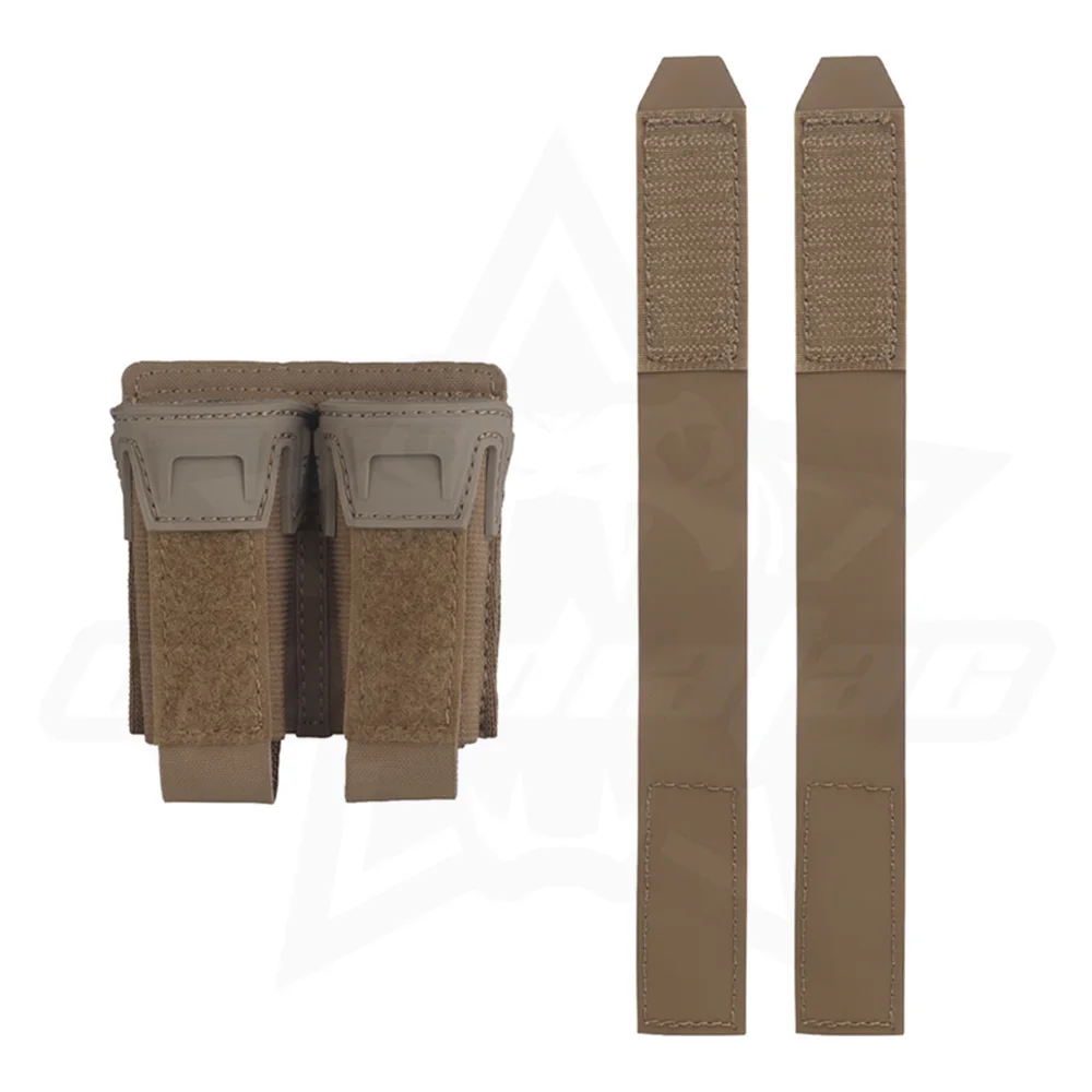 OPHIDIAN Magazine Pouch 9mm Double Quick Release MOLLE Hunting Shooting Magazine Pouch Flashlight Knife Pouch Equipment 2