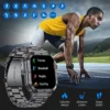 2024 New Outdoor Smart Watch Men 1.96" Screen IP68 Waterproof Watches Bluetooth Call Smartwatch Multiple Sports For Android IOS 6