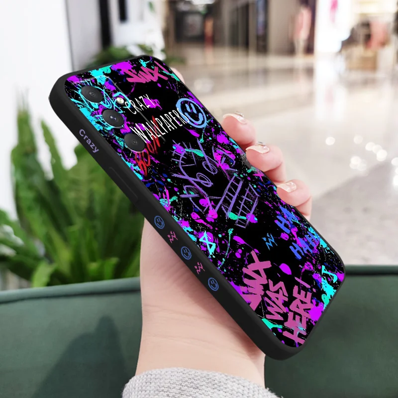 Vibrant Graffiti Art Phone Case - Bold & Colorful Cover