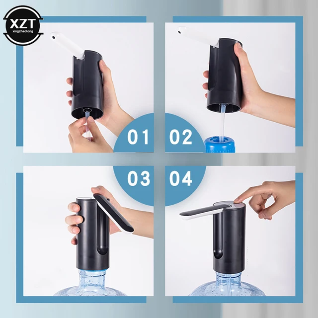 New Foldable Water Bottle Pump USB Charging Automatic Dispenser Pump Button Control Portable Electric Smart Water Dispenser Home 3
