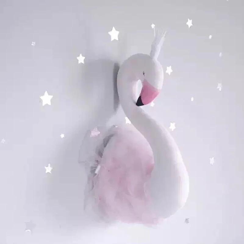 New Swan Crown Skirt Wall Hanging Decoration Baby Doll Hanging Decoration Home and Children's Room Accessories 6