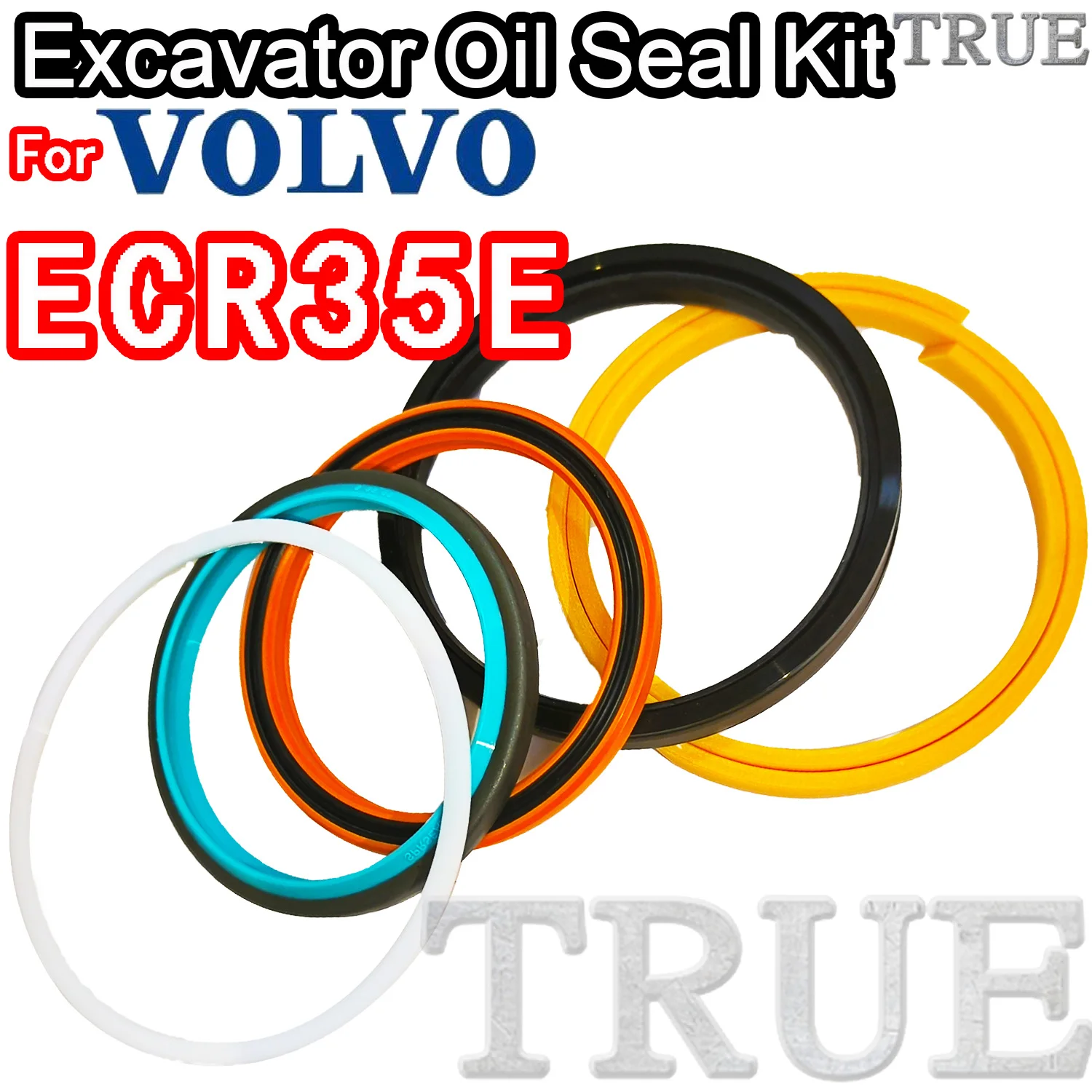 

For ECR35E VOLVO Oil Seal Excavator Repair Kit Center Joint Gasket Nitrile NBR Nok Washer Skf Service Orginal Quality Track Tool