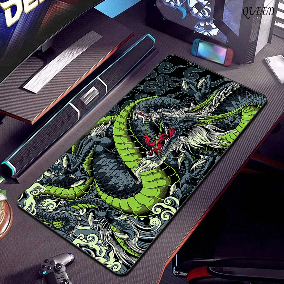 マウス・トラックボール Dream Gamer Float Glass Mousepad Dragon