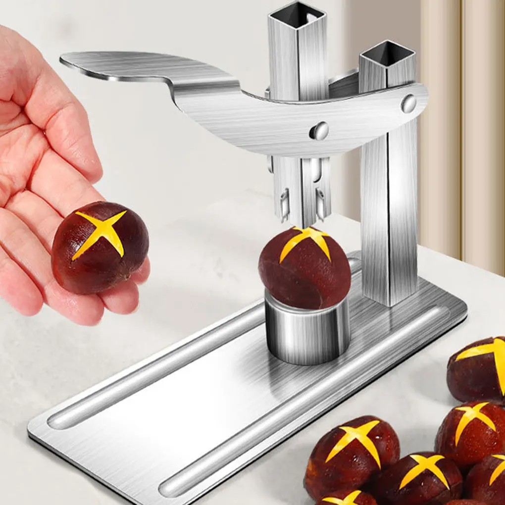 

Stainless Steel Walnut Opener Tongs Easy To Chestnut Cutter For Effortless Nut Opening Wide Range