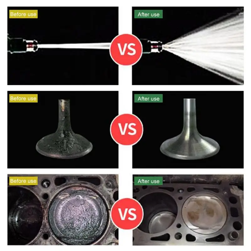 Car Fuel Injector Cleaner Gas Oil Additive Remove Engine Carbon Deposit Increase Power In Oil For Fuel Saver