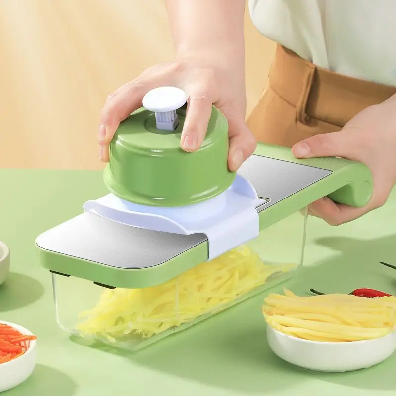 

Household Multi-Functional Vegetable Cutting Shredded Potatoes Slicer Kitchen Thick Chips Vegetable Slicing Grater