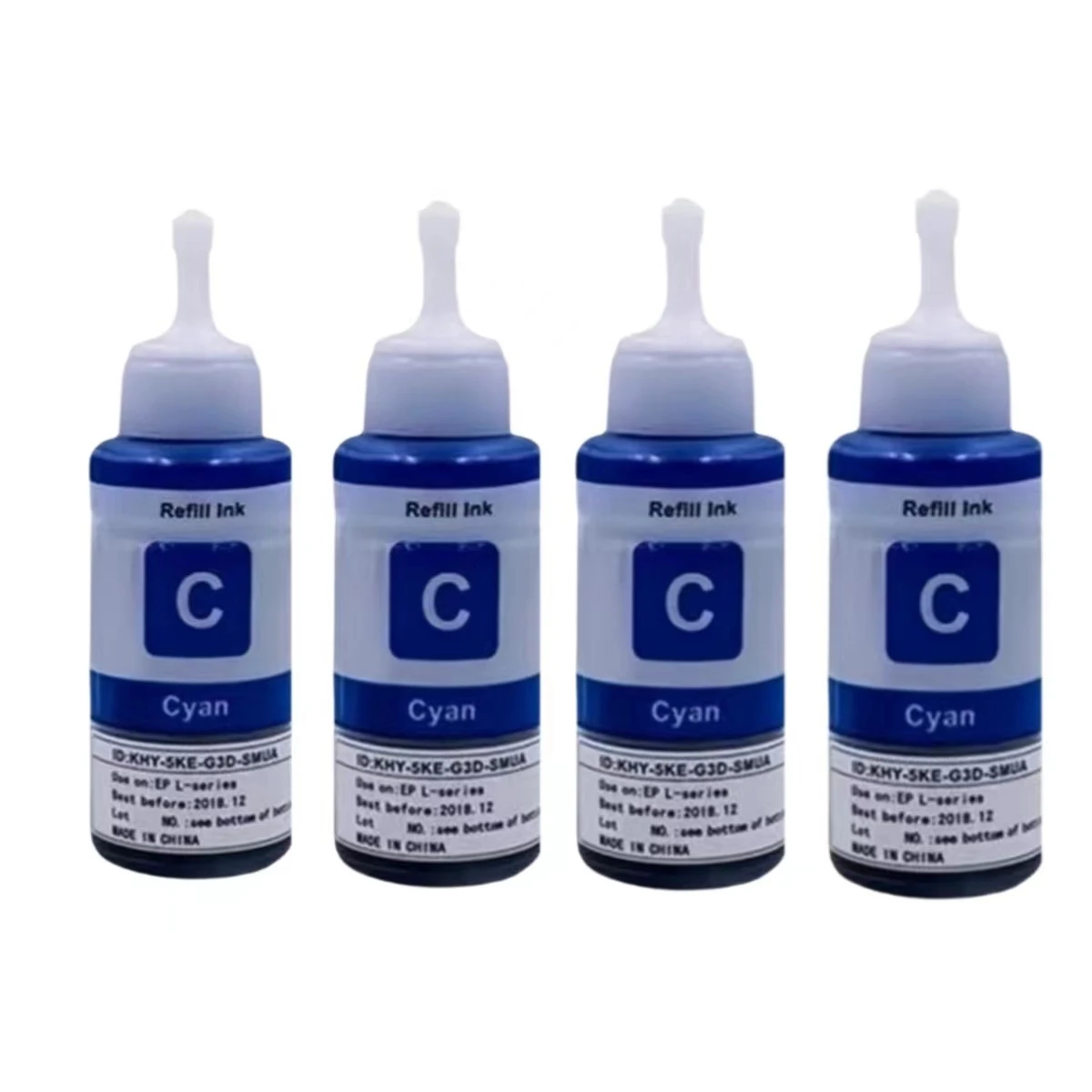 Refill ink 4PCS 70ML for Epson L100 L200 L211 L301 L303 L351 L358 L551 L558 L355 L80 Artisan 50 R380/R260/R280/R265/R360 Printer