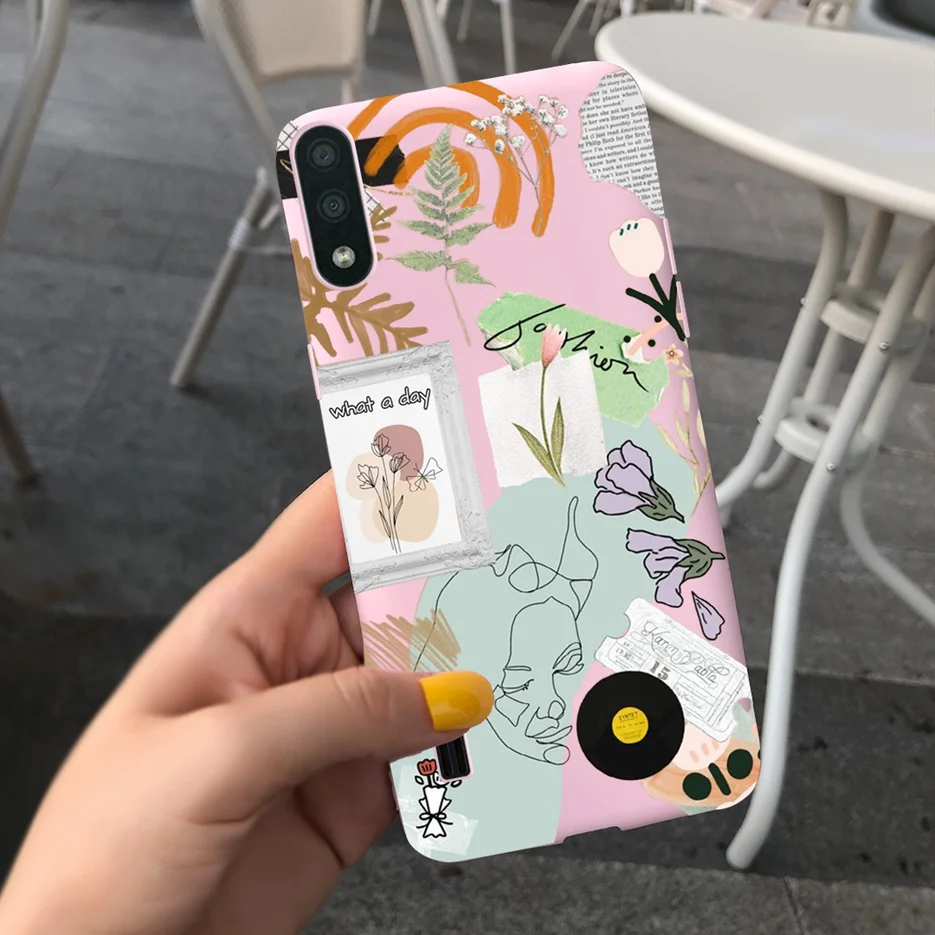 Stylish Art Painted Soft Silicone Phone Case Bumper Back Cover