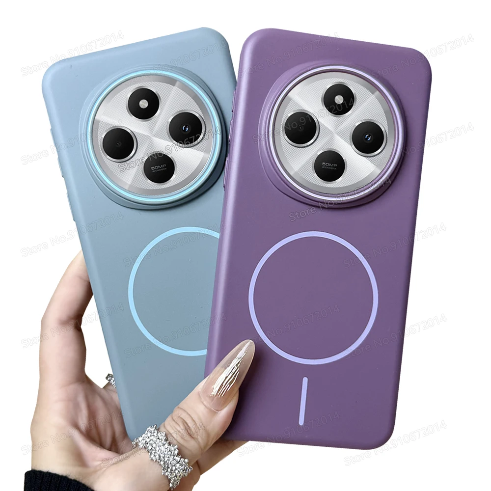 Luxury PC Matte Magnetic Shockproof Hard Phone Case - Ultrathin Design