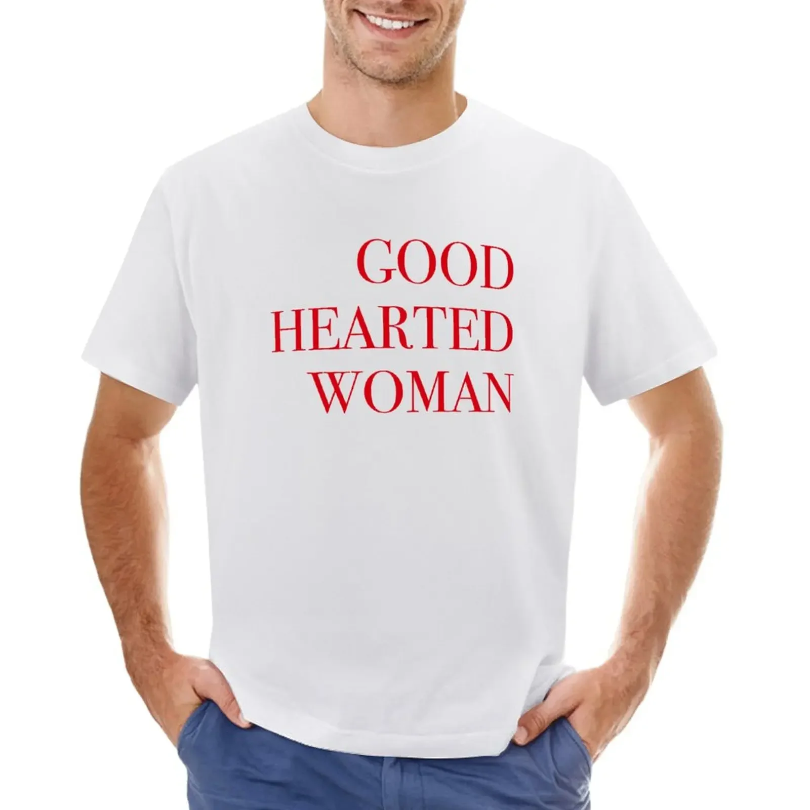 

GOOD HEARTED WOMAN T-shirt plus sizes summer tops new edition blanks t shirts for men graphic