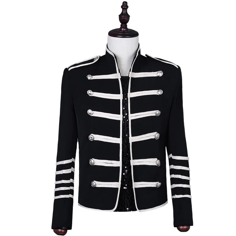 Men's Military Marching Band Drummer Jacket