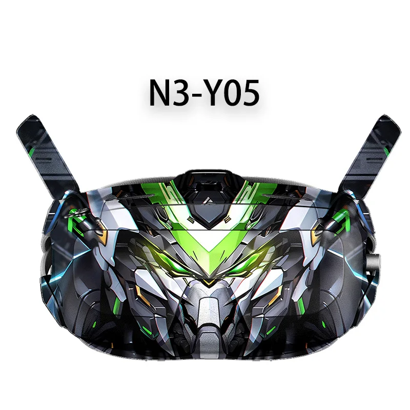 Adesivo Protettivo Skin Per DJI Goggles 3 - PVC Ultrasottile - Stile Mimetico Multicolore